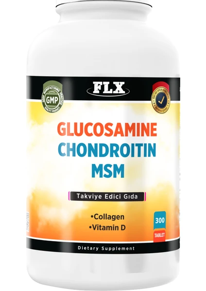 Glucosamine Chondroitin Msm Collagen Vitamin D 300 Tablet