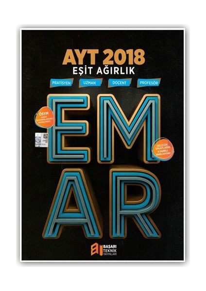 Başarı Teknik Yayınları  Emar AYT Eşit Ağırlık