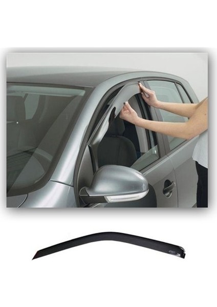 Renault Symbol Avant 1999-2008 Cam Rüzgarlığı Classic 4 Parça