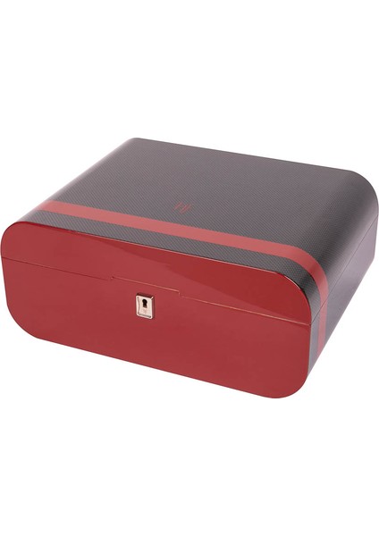Kırmızı - Karbon Humidor