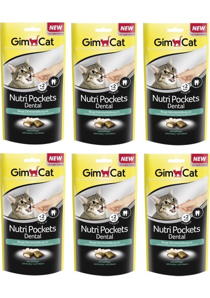 Nutripockets Kedi Ödülü Dental 60 gr