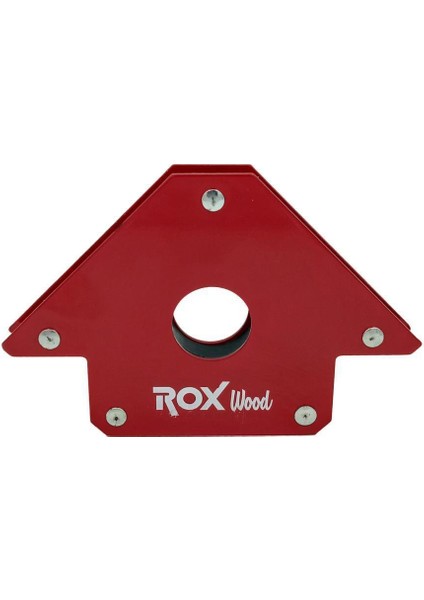 Rox Wood 0072 Manyetik Açılı Kaynak Tutucu Mıknatıs Gönye 50 Lbs