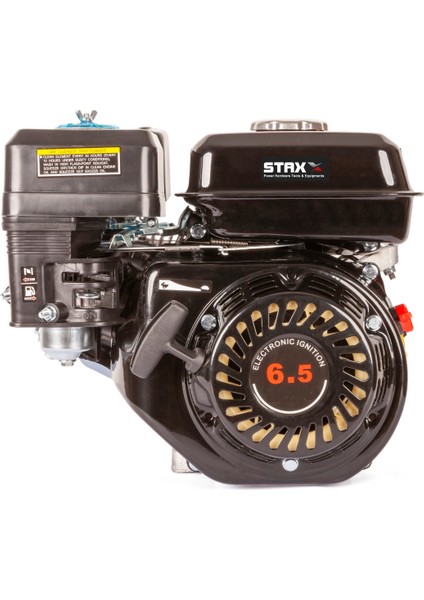 Staxx Power Staxx STX-200 Benzlinli Motor 6.5hp 4 Zamanlı Çapa, Römork, Jeneratör, Su Motoru Benzinli Motor (Sadece Motor)