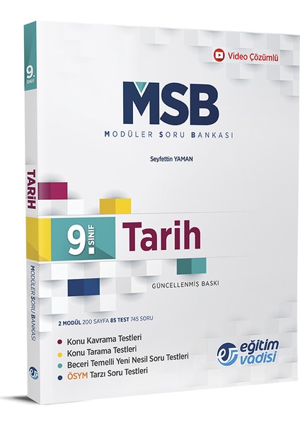 9.Sınıf Tarih Modüler Soru Bankası