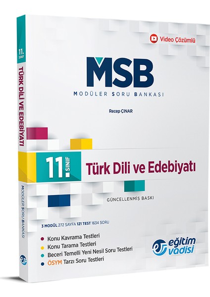 11.Sınıf Türk Dili Ve Edebiyatı Modüler Soru Bankası