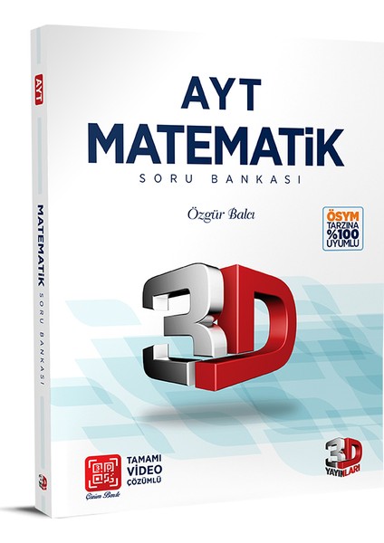 AYT Matematik Soru Bankası Tamamı Video Çözümlü