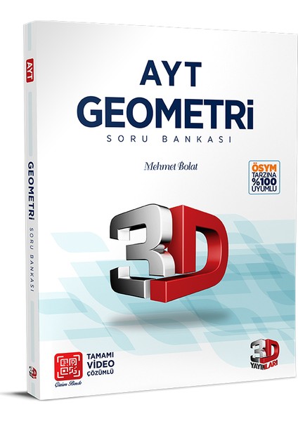 AYT Geometri Soru Bankası Tamamı Video Çözümlü