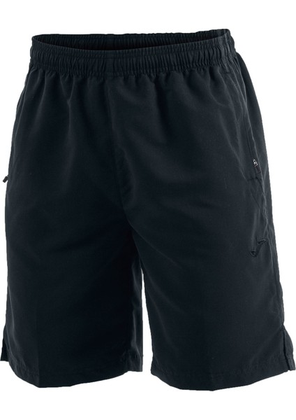 Erkek Günlük Şort Siyah Bermuda Micro Pocket 100784.100