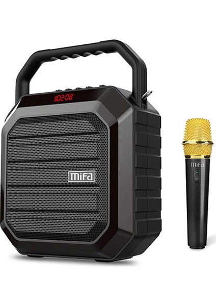 M100 Plus 15W Siyah Kablosuz Mikrofonlu Bluet