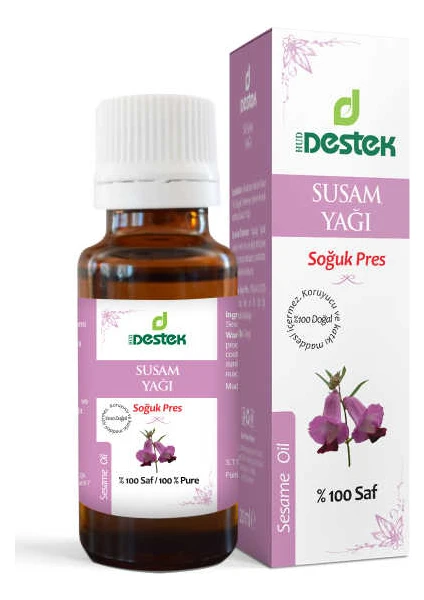 Susam Yağı (Soğuk Pres) 20 ml