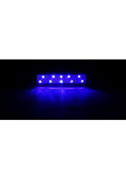 10 Parmak LED Lamba 12 - 24 V 10 Adet Mavi fiyatları