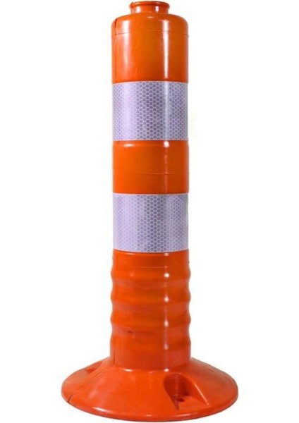 Esnek Şerit Ayırıcı Delinatör Park Engeli Trafik Dubası 45 cm
