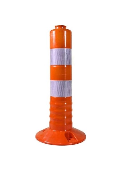 Esnek Şerit Ayırıcı Delinatör Park Engeli Trafik Dubası 45 cm