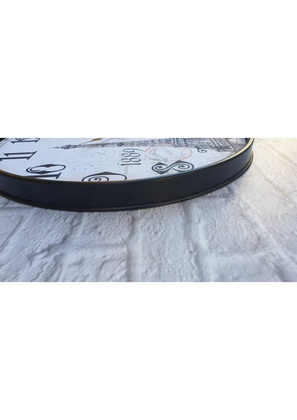 Metal Kasalı Duvar Saati MKS25M145