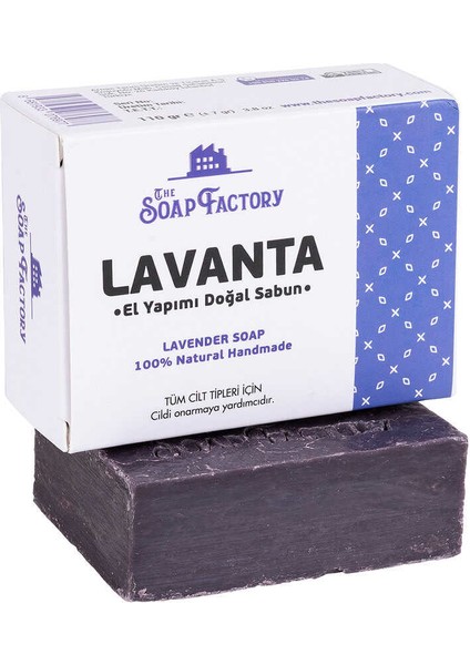 Klasik Seri El Yapımı Lavanta Sabunu 110 g x 3 Adet (Toplam 330 g) - Vegan - Lüks - Bütün Cilt Tipleri İçin - Geleneksel Kaynatma Yöntemi - Üstün Cilt Bakımı - Bitkisel