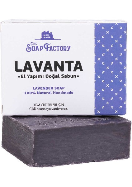 Klasik Seri El Yapımı Lavanta Sabunu 110 g x 3 Adet (Toplam 330 g) - Vegan - Lüks - Bütün Cilt Tipleri İçin - Geleneksel Kaynatma Yöntemi - Üstün Cilt Bakımı - Bitkisel