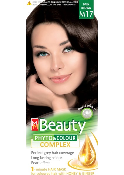 Bitkisel Saç Boyası M17 Koyu Kahve