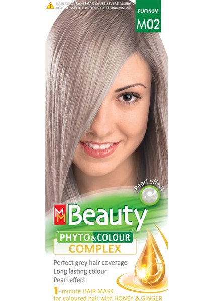 Bitkisel Saç Boyası M02 Platin