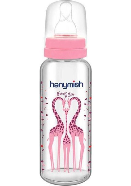 Cam Biberon 240 ml Pembe