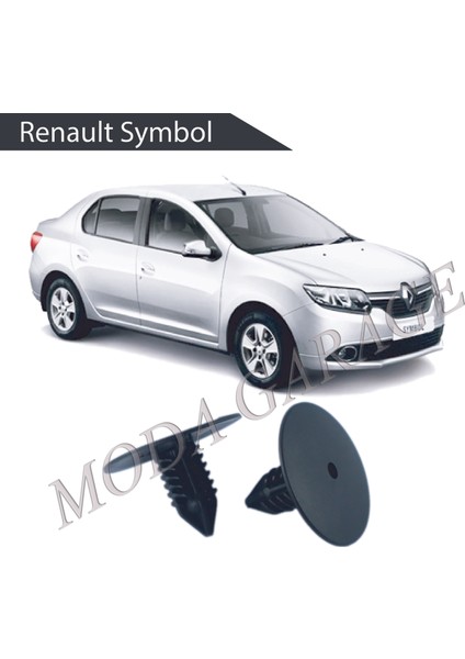 Renault Symbol Davlumbaz Klipsi 2007-2011 7703077435 25 Adet