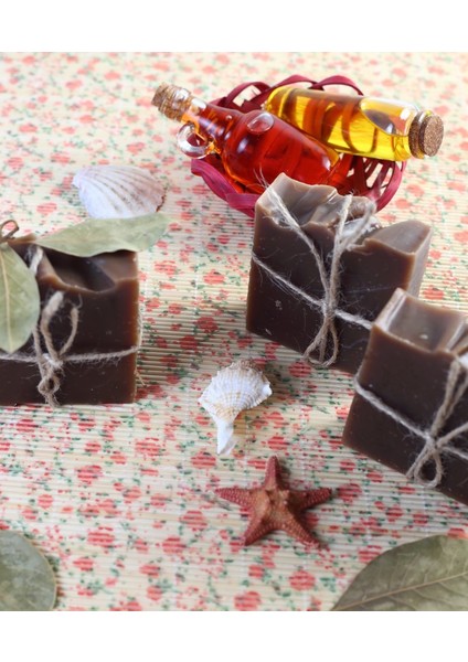 Organik El Yapımı Katran Sabunu 100 gr 8 Adet