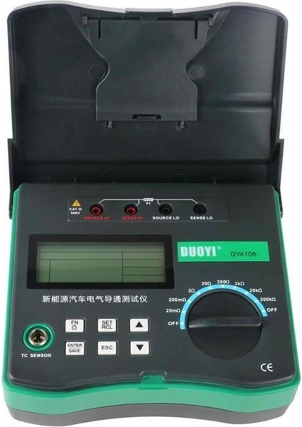 Duoyı DY4106 Mili Ohm Metre / Düşük Direnç Testi Mikro Ohm Metre