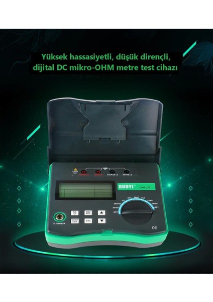 Duoyı DY4106 Mili Ohm Metre / Düşük Direnç Testi Mikro Ohm Metre