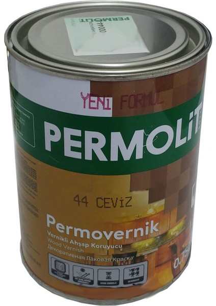 Vernikli Ahşap Koruyucu Ceviz Renk Vernik 2.5lt Büyük Boy