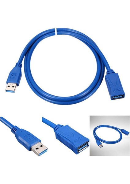 USB 3.0 Uzatma Kablosu Dişi Erkek USB - 1.5m