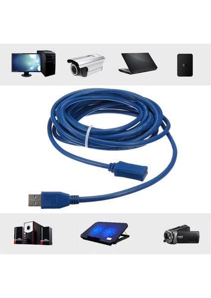 USB 3.0 Uzatma Kablosu Dişi Erkek USB - 1.5m