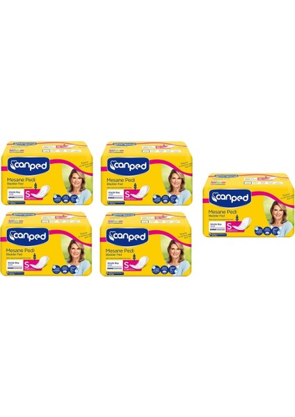 Mesane Pedi Küçük Boy 12'li x 5