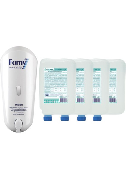 Antibakteriyel El Temizlik Köpüğü ve Dispenser 1000ml