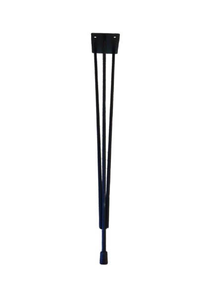 Metal Firkete Ayak Kütük Masa Orta Sehpa Zigon Ayağı 54 cm