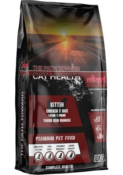 Miapet Tavuklu Yavru Kedi Maması 10 kg