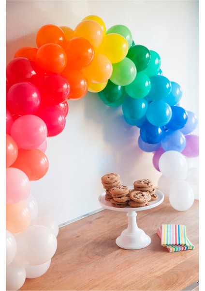 100 Adet Metalik Zincir Balon Seti indirimleri