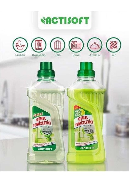 Genel Temizleyici Sirkeli Misket Limon Kokulu 1 lt modelleri