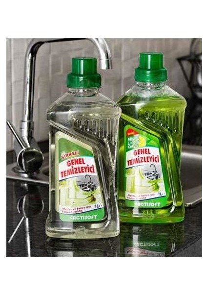 Genel Temizleyici Sirkeli Misket Limon Kokulu 1 lt fırsatları
