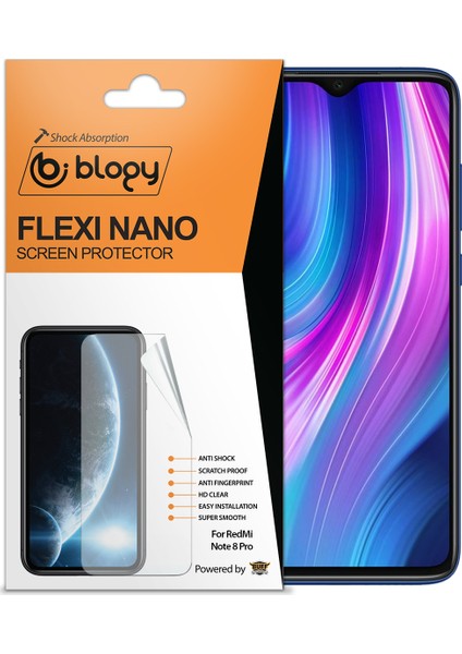 Flexi Nano Redmi Note 8 Pro Ekran Koruyucu