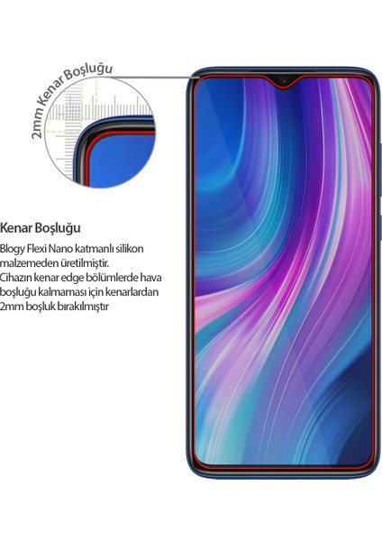 Flexi Nano Redmi Note 8 Pro Ekran Koruyucu