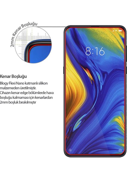 Flexi Nano Xiaomi Mi Mix 3 Ekran Koruyucu