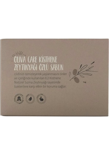 Kisthene Oliva Care Damla Sakızlı Zeytinyağı Sabunu 100 gr indirimleri