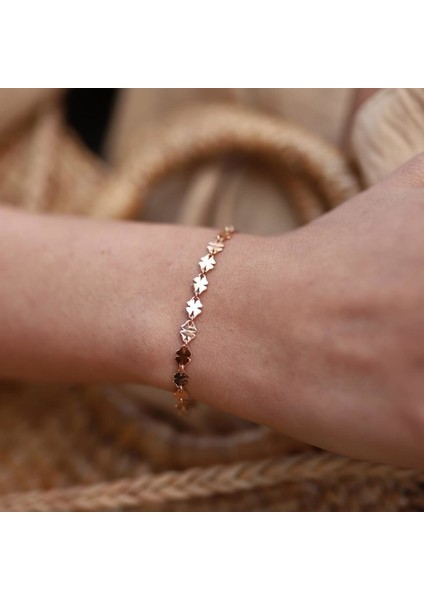 Sıra Yonca Bileklik