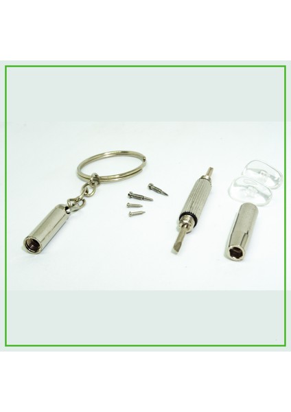 Gözlük Tornavida Seti - Burunluk Plaket ve Vidası - Menteşe Vidası