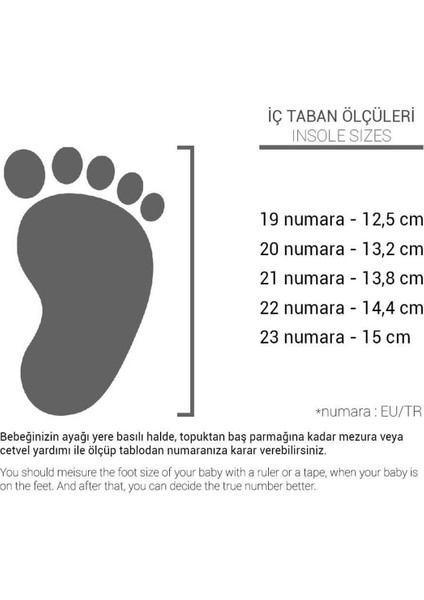 plus Yumuşak Deri Mavi İlk Adım Bebek Ayakkabısı