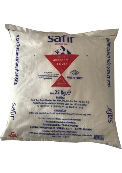 Havuz Tuzu Tuz Kloru 25 kg fiyatları