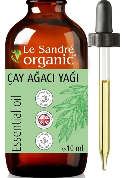 Le Sandre Organics Çay Ağacı Yağı 10 ml