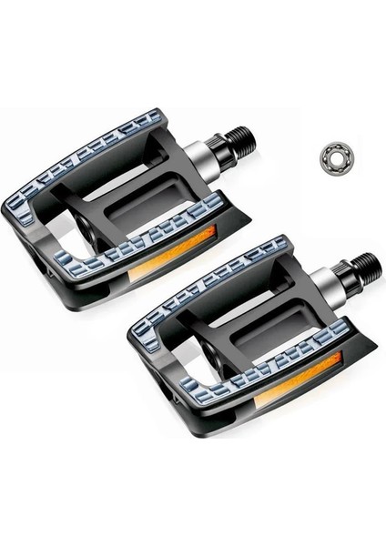 City AD. Rulmanlı Pedal Siyah