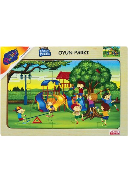 Ahşap Eğitiçi Puzzle Oyun Parkı ONY-177