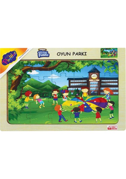 Ahşap Eğitici Puzzle Oyun Parkı ONY-175
