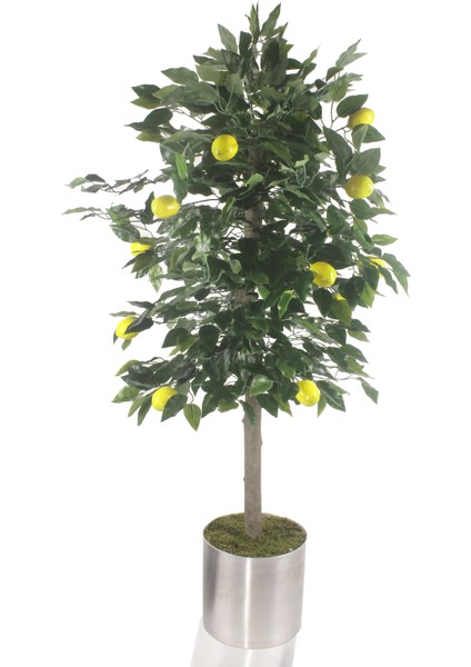 Yapay Limon Ağacı 130CM Doğal Görünümlü Yapay Ağaç